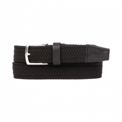 Presley&Sun riem canvas zwart