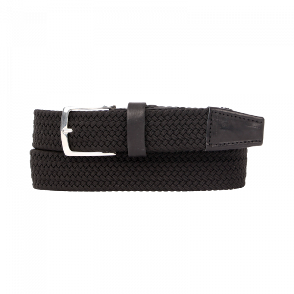 Presley&Sun riem canvas zwart