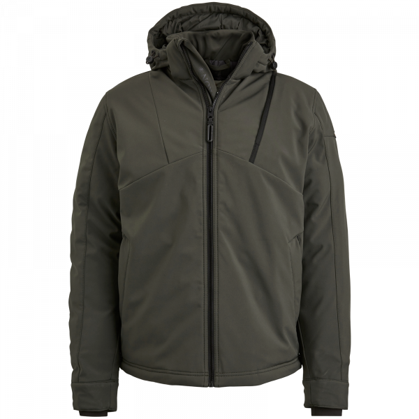Cast Iron hood softshell jack