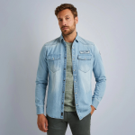 Pme Legend indigo denim shirt