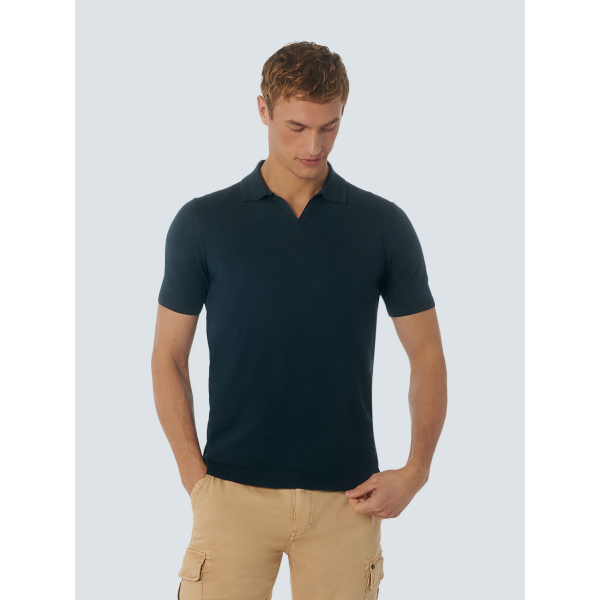 No Excess ss solid polo