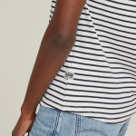 G-star stripe boxy r t s/s wmn