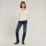 G-star deep v slim l/s wmn