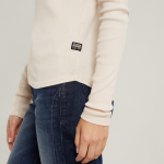 G-star deep v slim l/s wmn