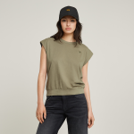 G-star open back loose top
