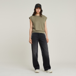 G-star open back loose top