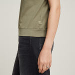 G-star open back loose top