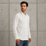 Cast Iron twill jersey shirt
