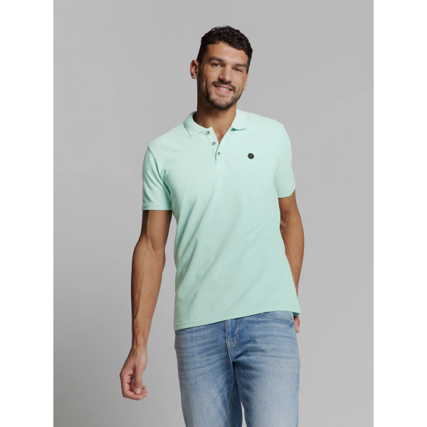 No Excess polo melange shirt