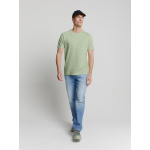 No Excess crewneck tee stripes