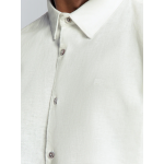 No Excess solid shirt linen