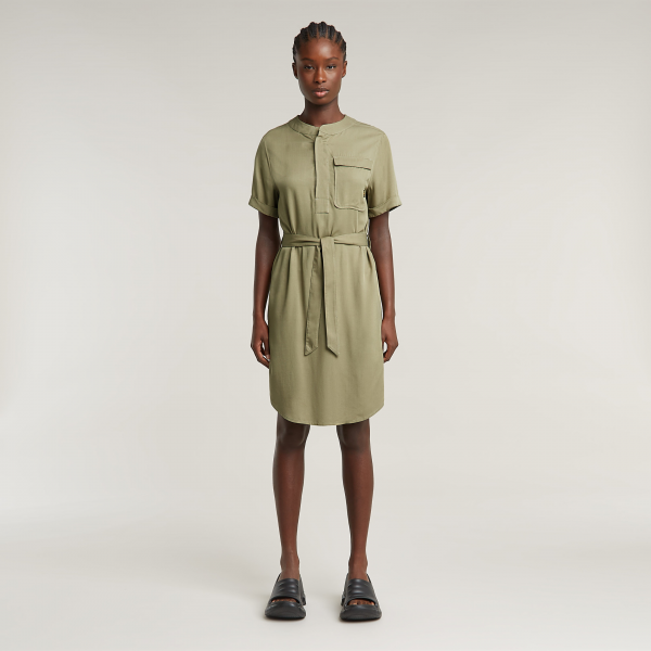 G-star belted dress s/s wmn