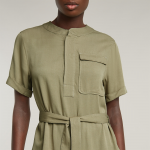 G-star belted dress s/s wmn