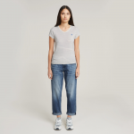 G-star stripe eyben slim v tee