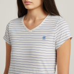 G-star stripe eyben slim v tee