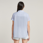 G-star button through shirt