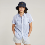 G-star button through shirt