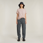 G-star striped knot r tee wmn