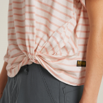 G-star striped knot r tee wmn