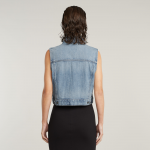 G-star shrunken vest wmn