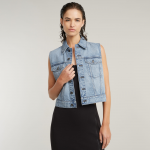 G-star shrunken vest wmn