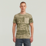 G-star camo pocket r tee