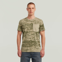 G-star camo pocket r tee