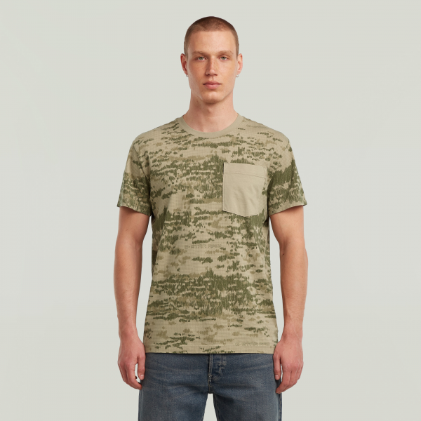 G-star camo pocket r tee