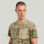 G-star camo pocket r tee