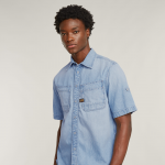 G-star slanted pocket shirt ss