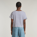 G-star striped knot r tee wmn