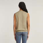 G-star stand up collar top s/l