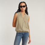 G-star stand up collar top s/l
