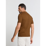 No Excess ss polo jacquard