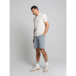 No Excess solid jacquard polo