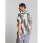 No Excess ss zig zag jac shirt