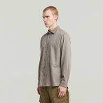 G-star panelled pkt reg shirt