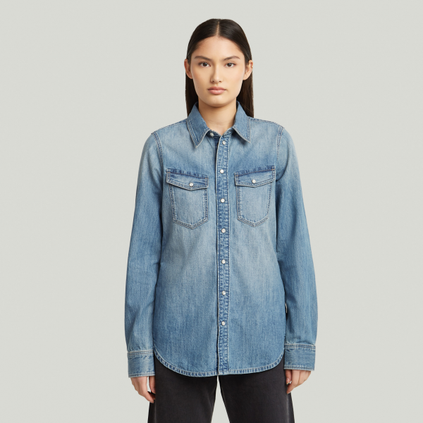 G-star slim western shirt wmn