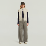 G-star cable full zip vest