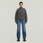 G-star cable double collar kni