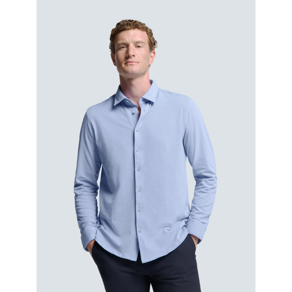 No Excess pique stretch shirt
