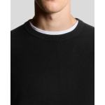 Lyle & Scott mesh logo trui