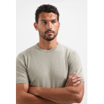 No Excess solid jacquard tee