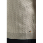 No Excess solid jacquard tee