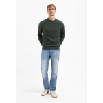 No Excess solid waffle knit