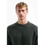 No Excess solid waffle knit