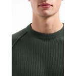 No Excess solid waffle knit