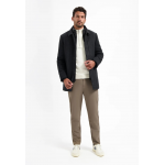 No Excess half zip high collar