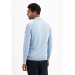 No Excess half zip high collar