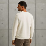 Cast iron crewneck cotton knit